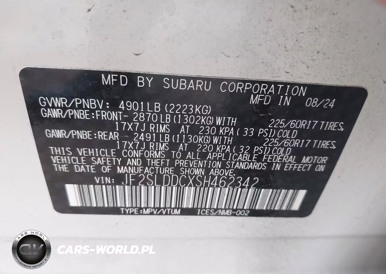 2025 Subaru Forester Premium VIN:JF2SLDDCXSH462342 - 9