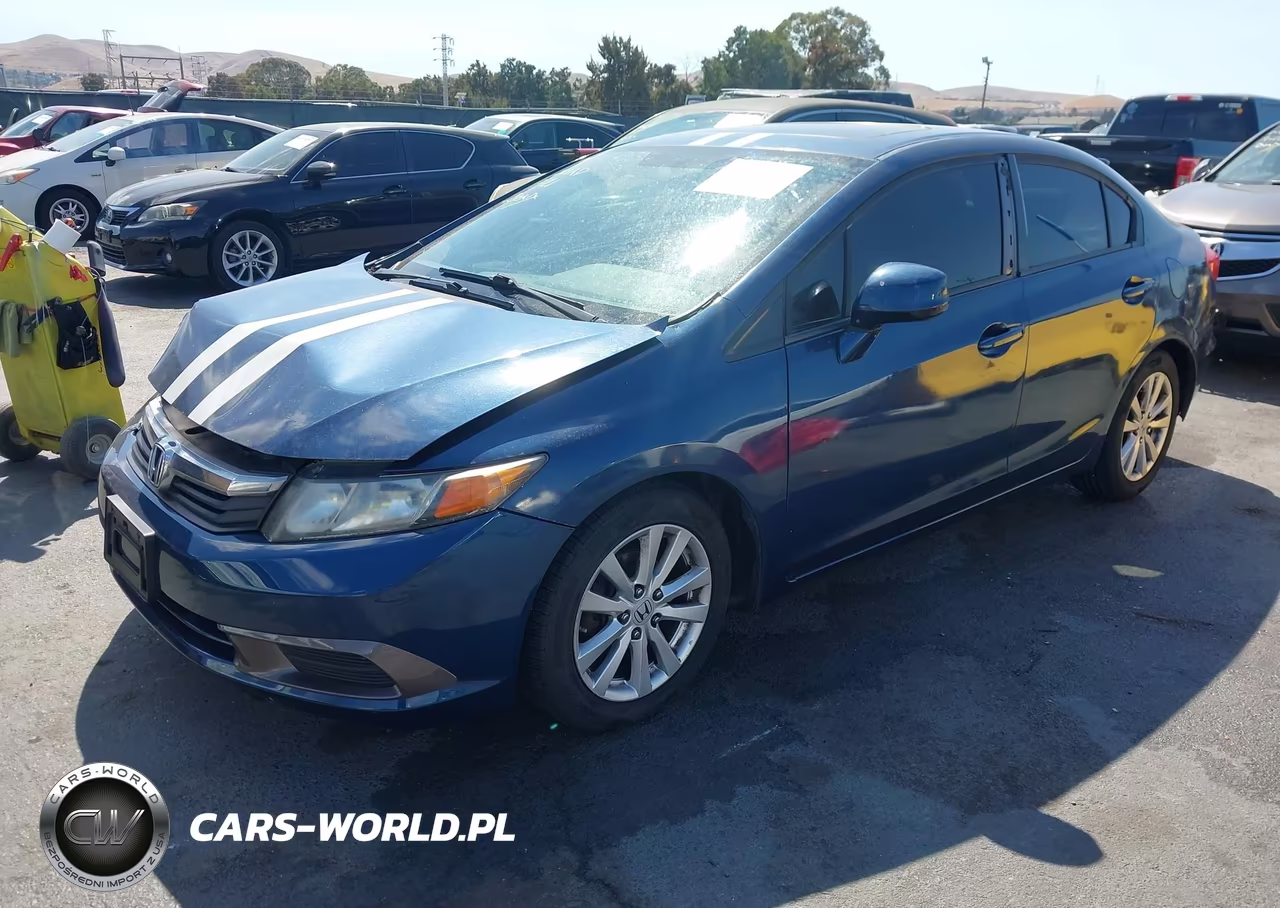 2012 Honda Civic Ex-L VIN:19XFB2F94CE308323 - 2