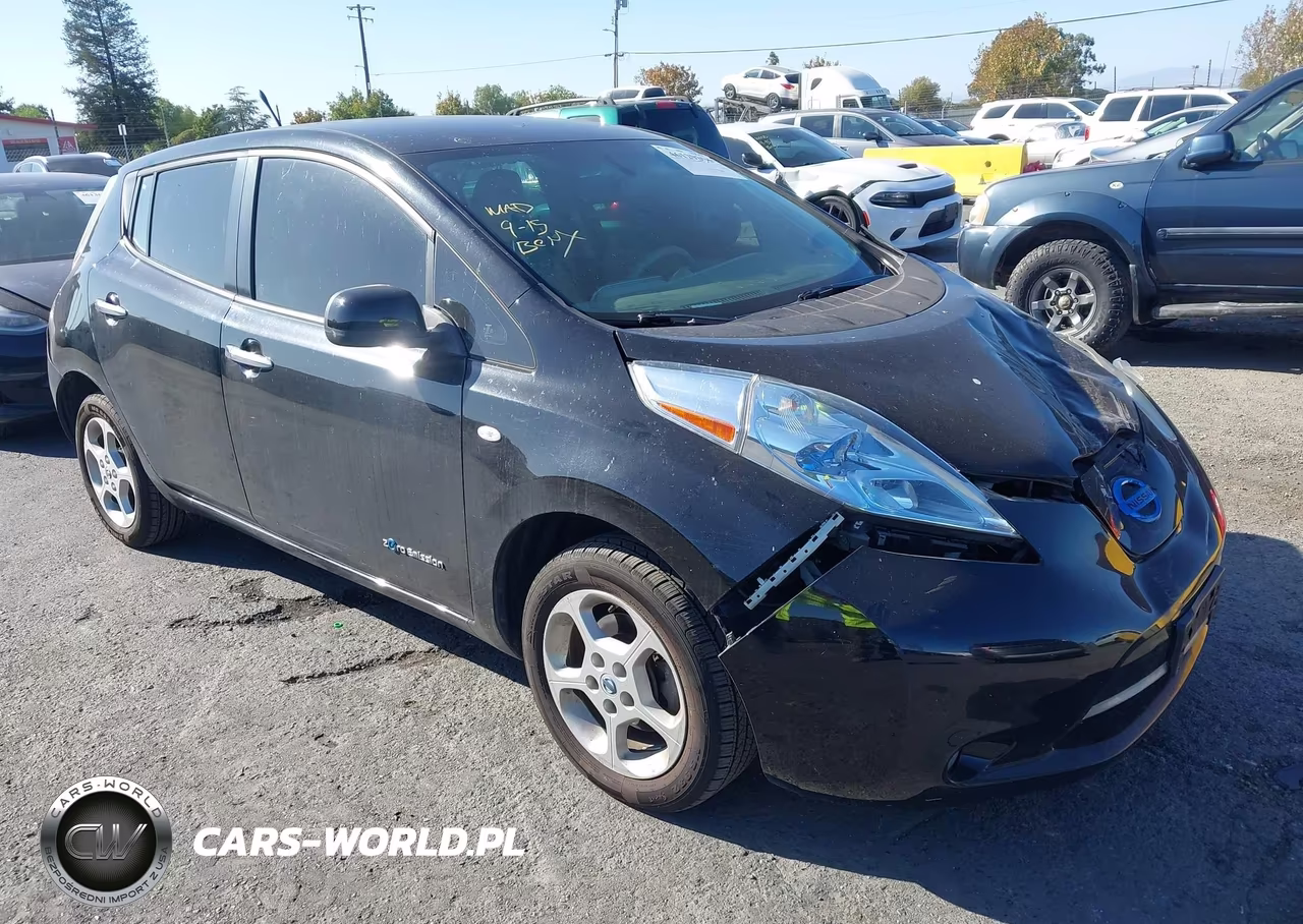 2011 Nissan Leaf Sl VIN:JN1AZ0CP9BT009030 - 1