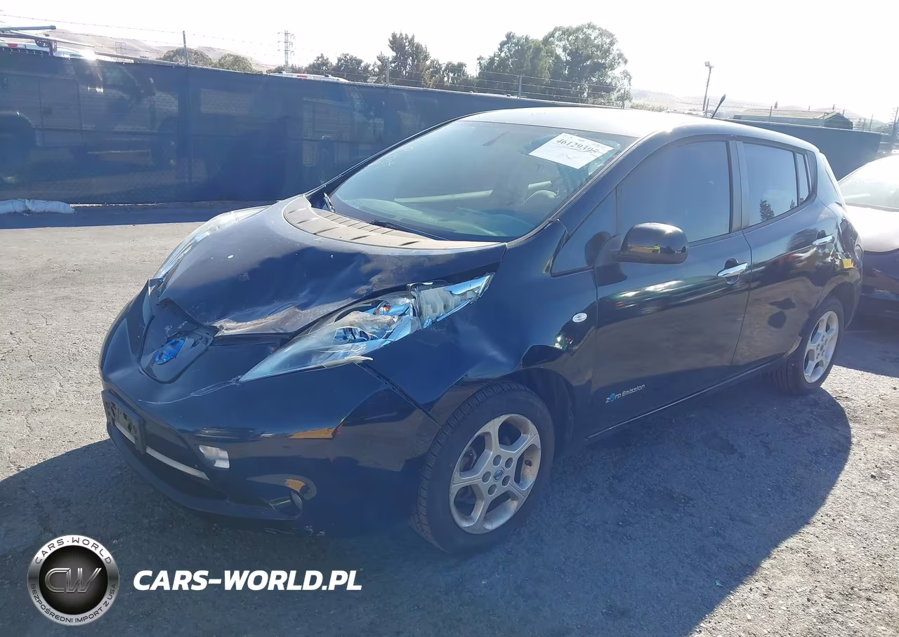 2011 Nissan Leaf Sl VIN:JN1AZ0CP9BT009030 - 2