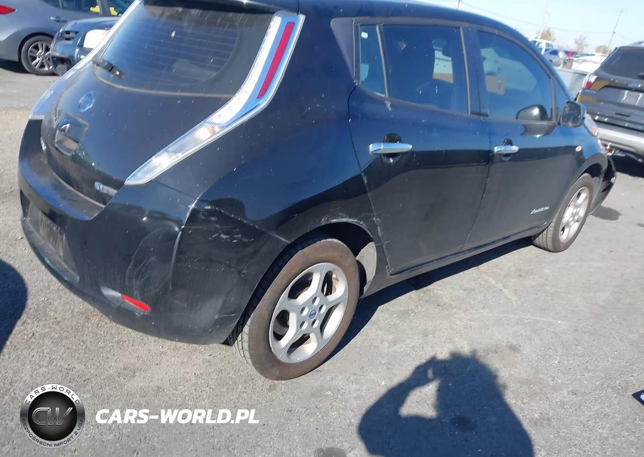 2011 Nissan Leaf Sl VIN:JN1AZ0CP9BT009030 - 4