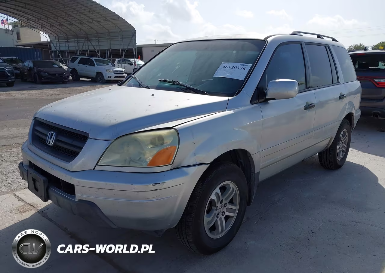 2005 Honda Pilot Ex-L VIN:2HKYF18745H563605 - 2