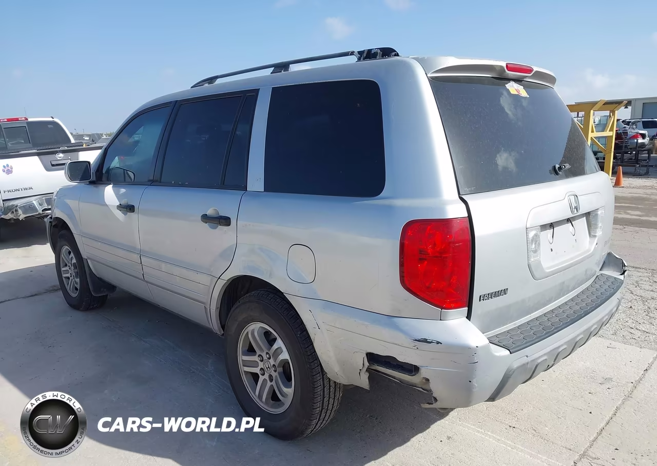 2005 Honda Pilot Ex-L VIN:2HKYF18745H563605 - 3