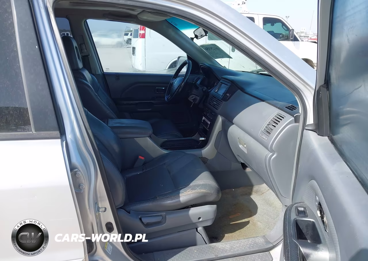 2005 Honda Pilot Ex-L VIN:2HKYF18745H563605 - 5