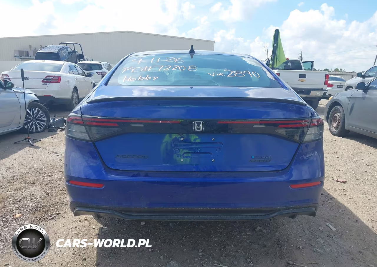 2026 Honda Accord Hybrid Sport-L VIN:1HGCY2F71TA052890 - 16