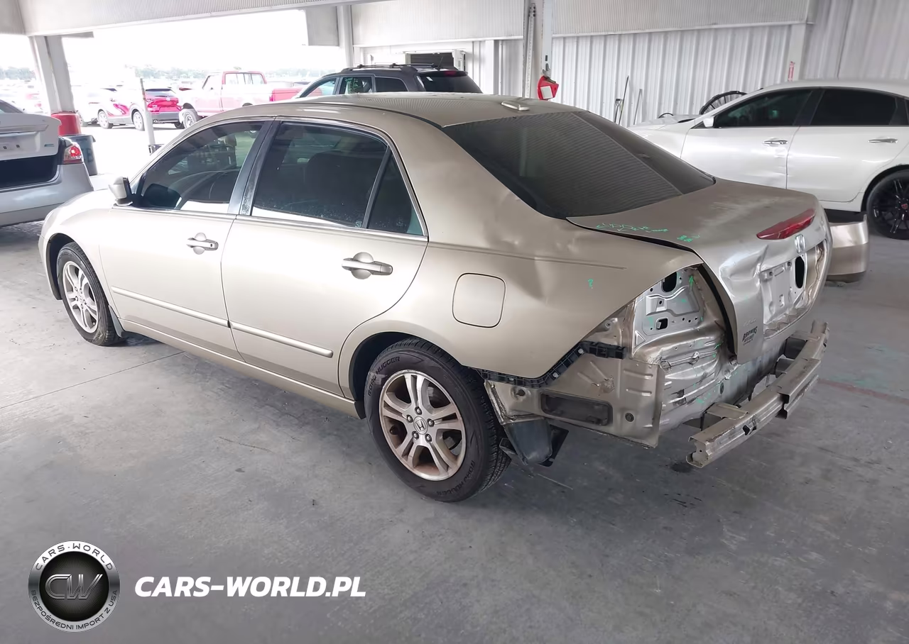 2007 Honda Accord 2.4 Ex VIN:1HGCM56897A179253 - 3