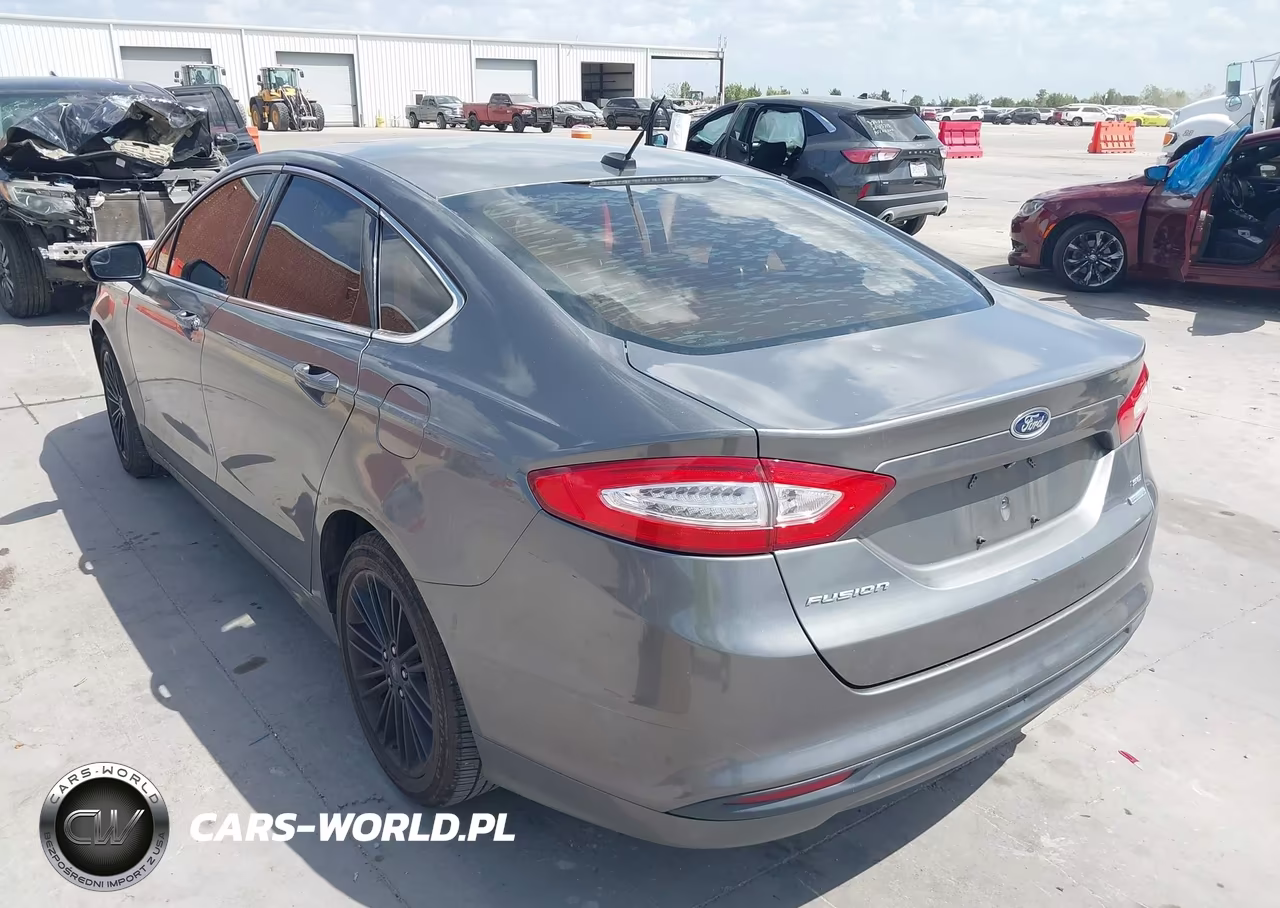 2014 Ford Fusion Se VIN:3FA6P0HDXER336538 - 3