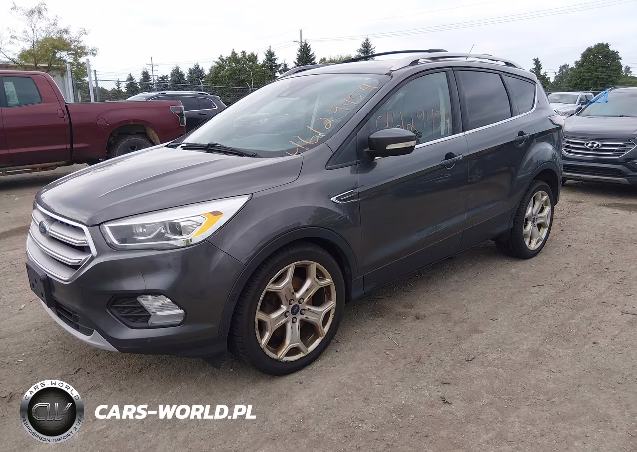 2017 Ford Escape Titanium VIN:1FMCU0J97HUB30016 - 2