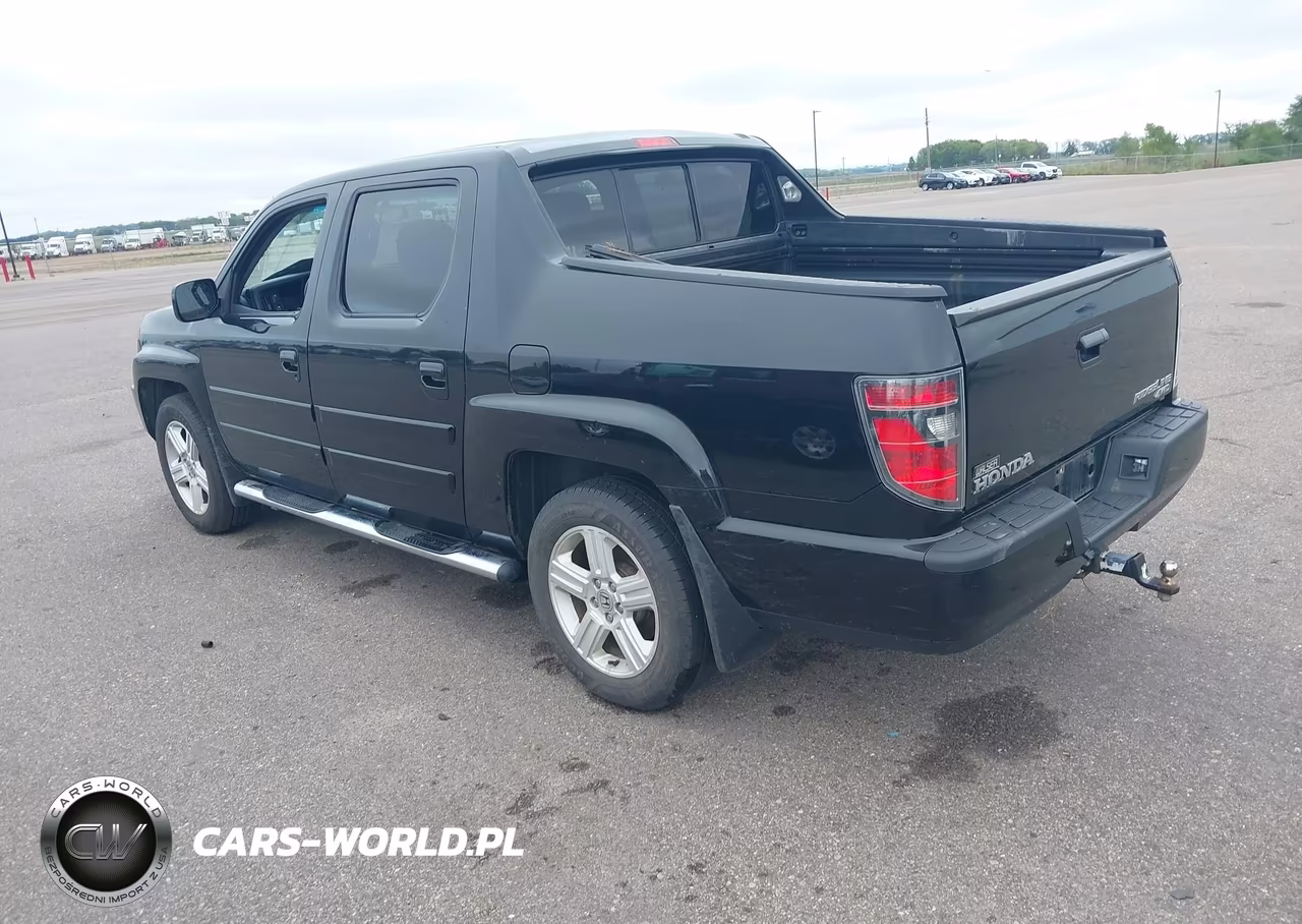 2012 Honda Ridgeline Rtl VIN:5FPYK1F56CB453252 - 3
