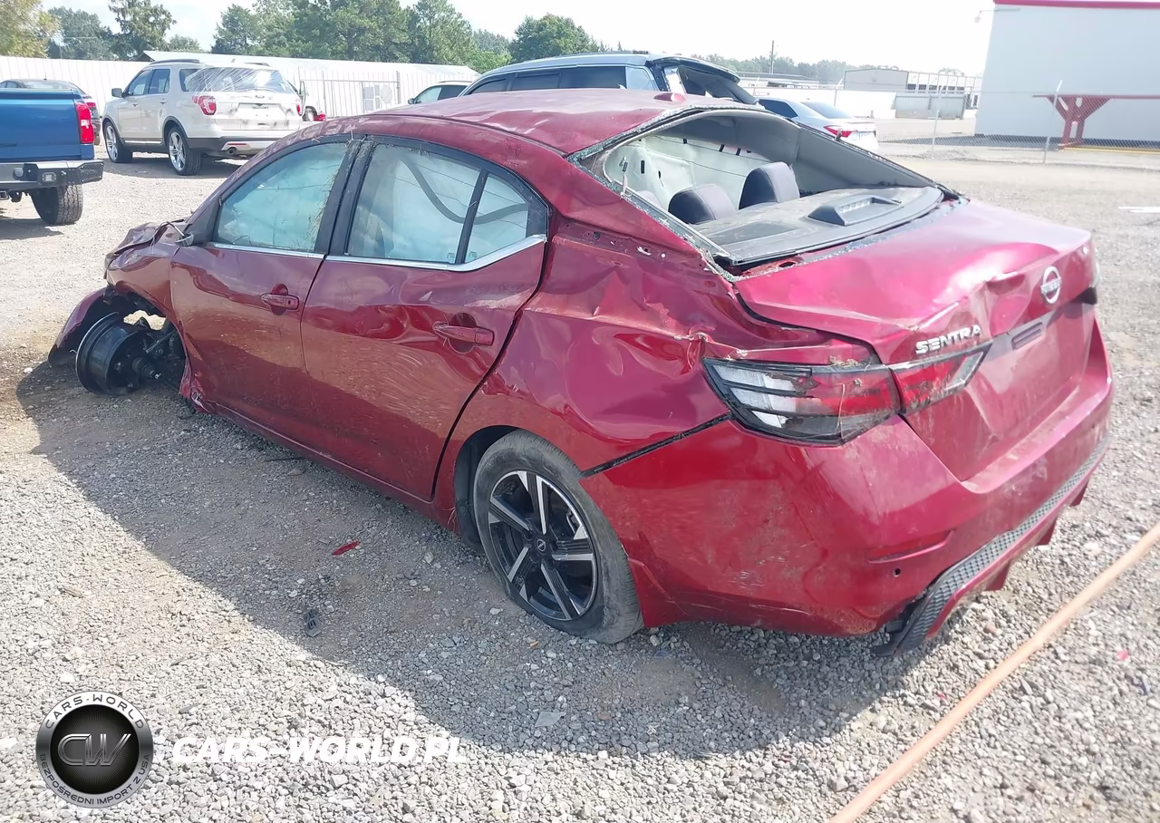 2024 Nissan Sentra Sv Xtronic Cvt VIN:3N1AB8CV8RY210727 - 3