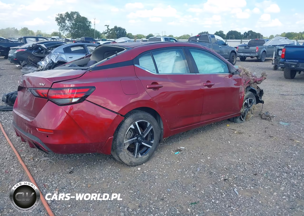 2024 Nissan Sentra Sv Xtronic Cvt VIN:3N1AB8CV8RY210727 - 4