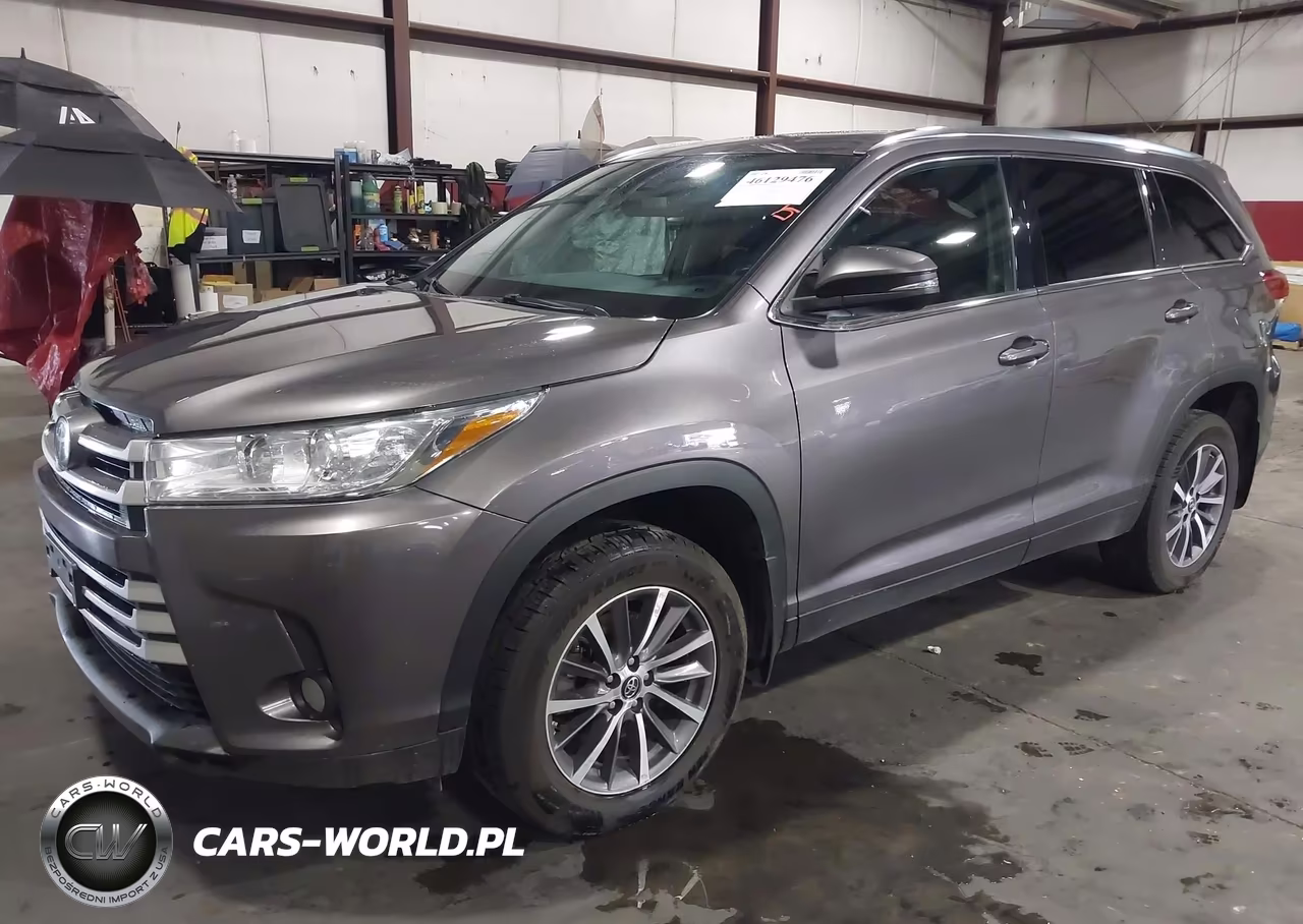 2019 Toyota Highlander Xle VIN:5TDJZRFH0KS579745 - 2