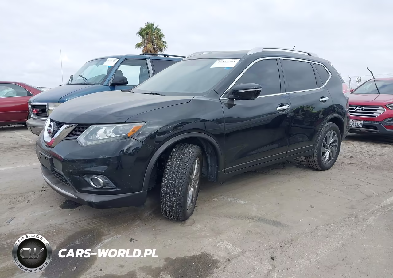 2015 Nissan Rogue Sl VIN:5N1AT2MV2FC836893 - 2