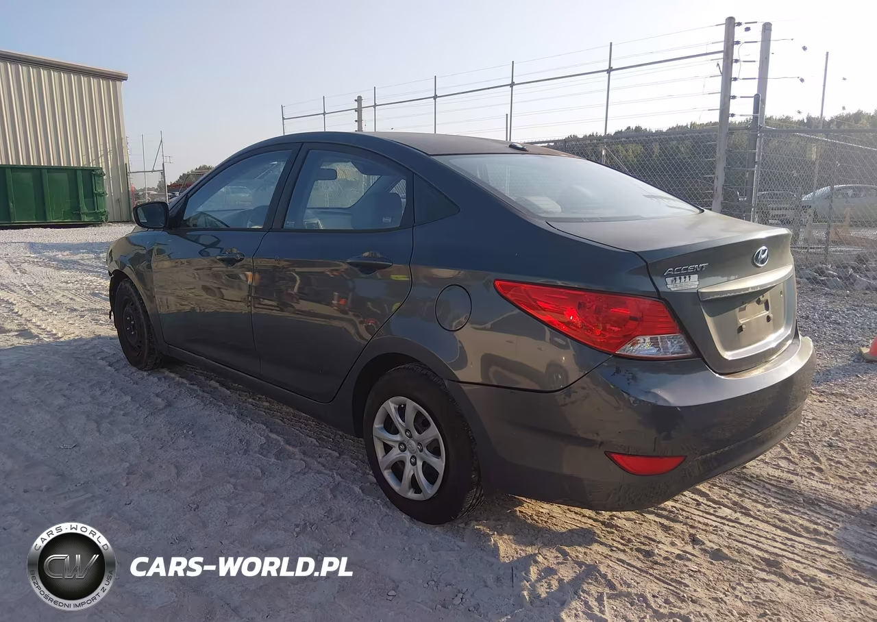 2012 Hyundai Accent Gls VIN:KMHCT4AE8CU139811 - 3