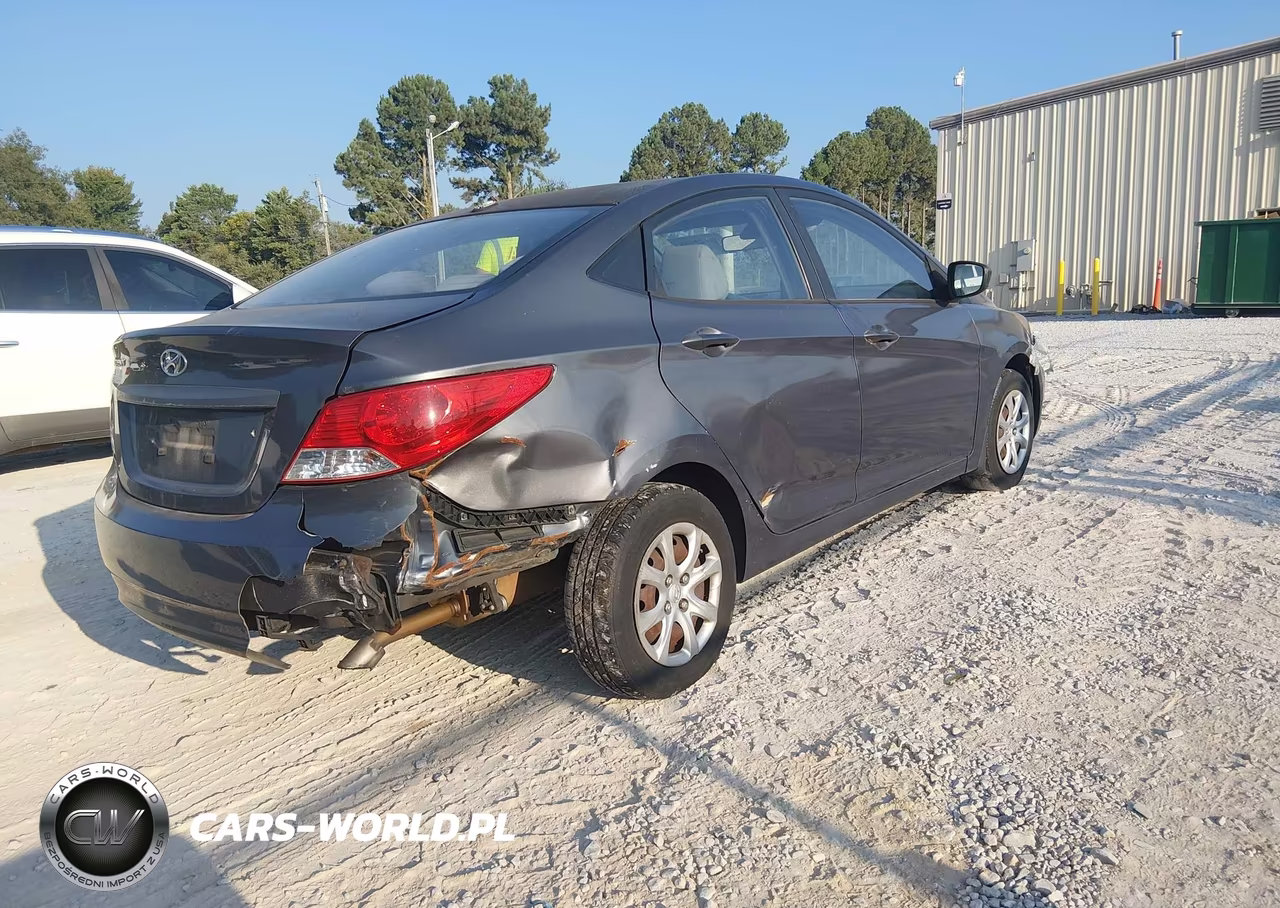2012 Hyundai Accent Gls VIN:KMHCT4AE8CU139811 - 4