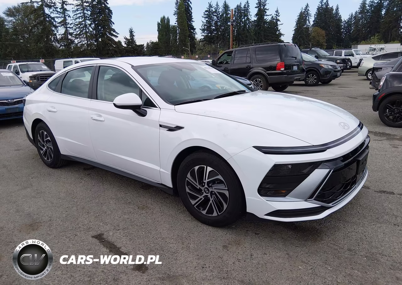 2026 Hyundai Sonata Hybrid Blue