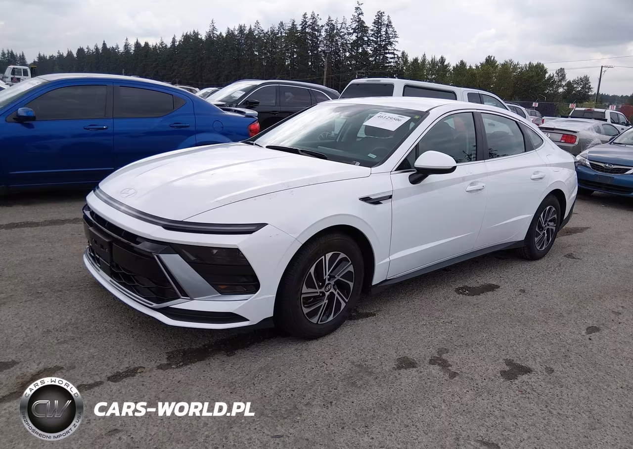2026 Hyundai Sonata Hybrid Blue VIN:KMHL24JJ7TA162093 - 2