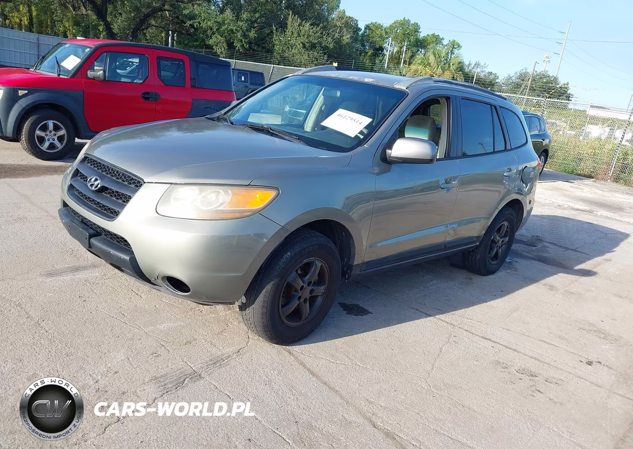 2007 Hyundai Santa Fe Gls VIN:5NMSG13DX7H091944 - 2