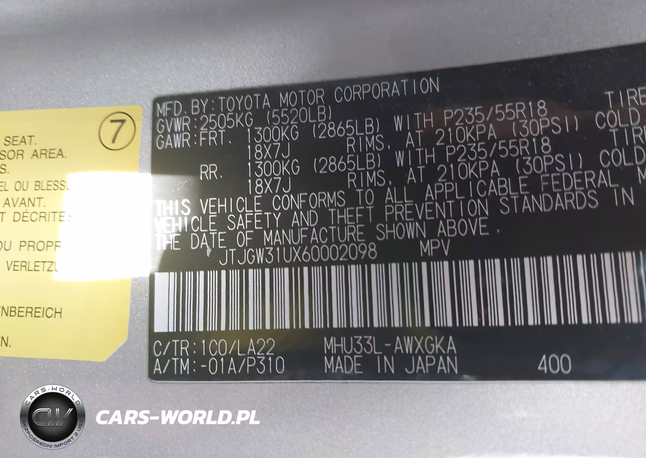 2006 Lexus Rx 400H VIN:JTJGW31UX60002098 - 9