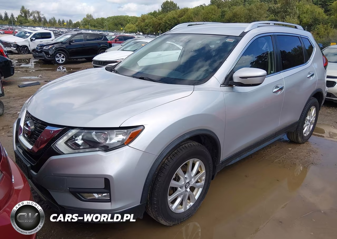 2017 Nissan Rogue Sv VIN:JN8AT2MV1HW004049 - 2