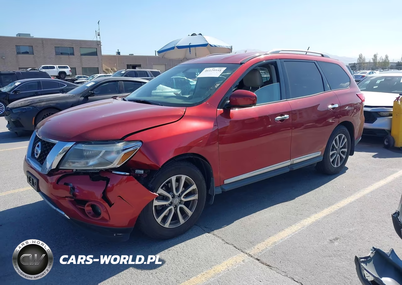 2015 Nissan Pathfinder Sl VIN:5N1AR2MM9FC676906 - 2