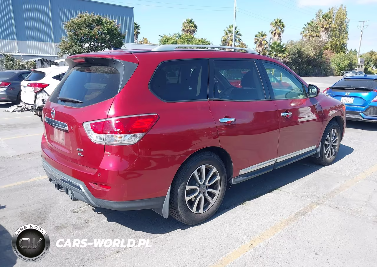 2015 Nissan Pathfinder Sl VIN:5N1AR2MM9FC676906 - 4