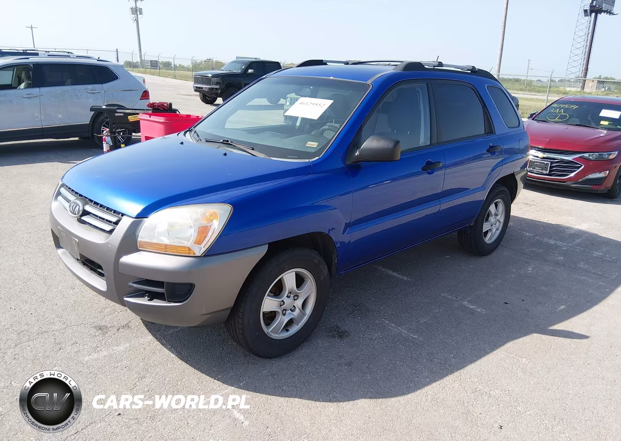 2007 Kia Sportage Lx VIN:KNDJF724377446382 - 2