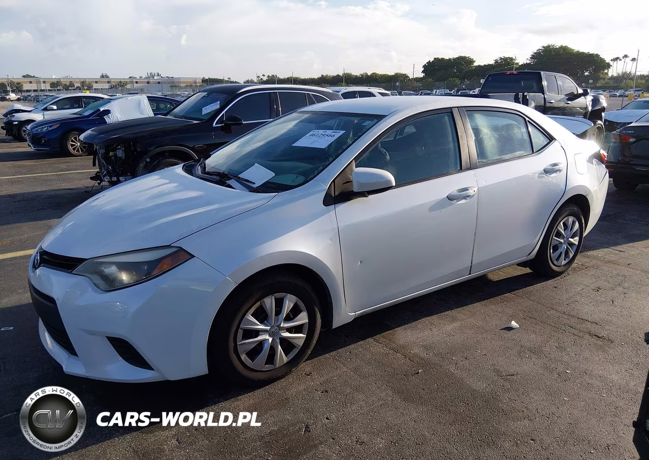 2014 Toyota Corolla Le Eco VIN:5YFBPRHE1EP008582 - 2