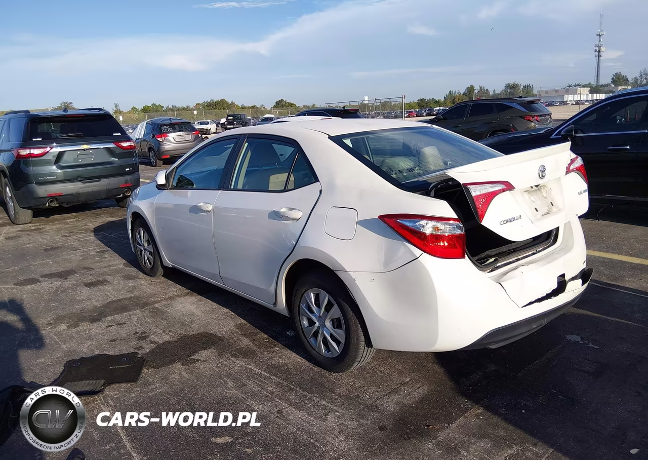 2014 Toyota Corolla Le Eco VIN:5YFBPRHE1EP008582 - 3