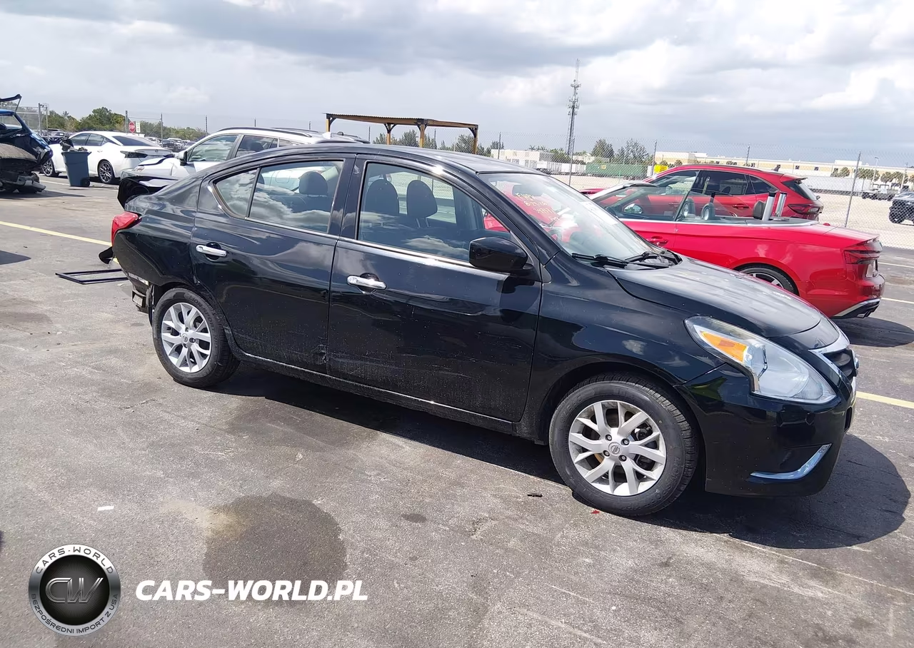 2017 Nissan Versa 1.6 Sv VIN:3N1CN7APXHL810062 - 1