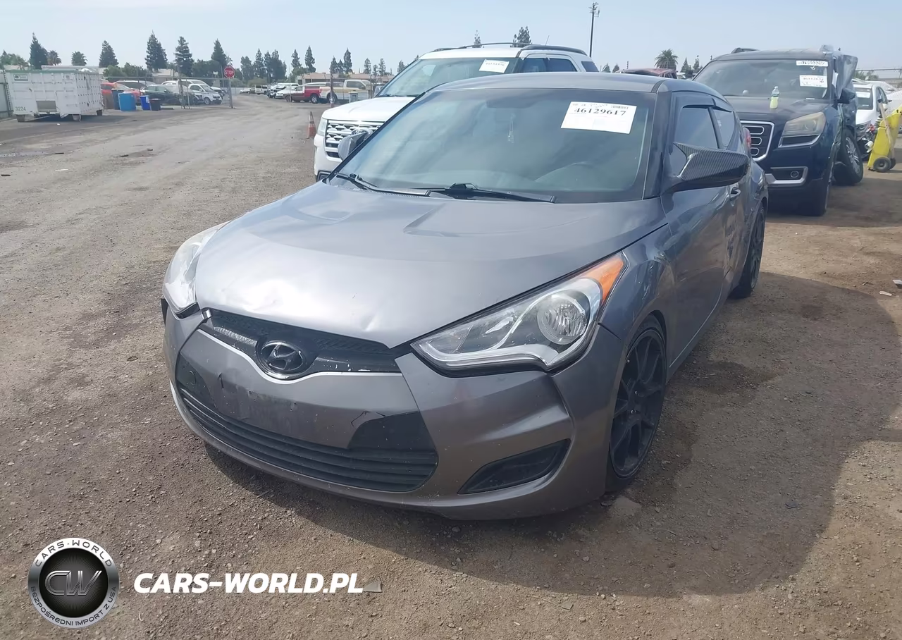 2016 Hyundai Veloster VIN:KMHTC6AD0GU268733 - 2