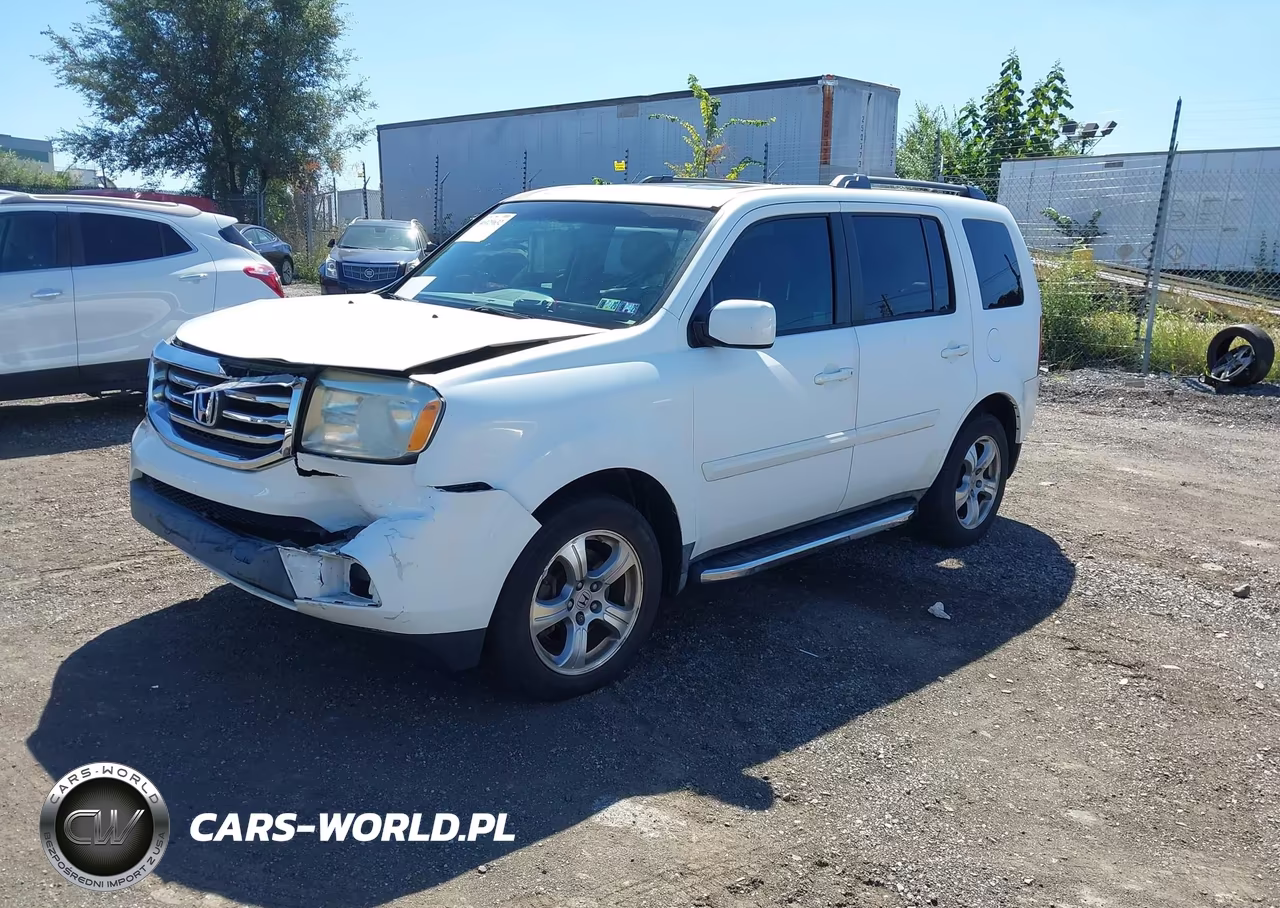 2012 Honda Pilot Ex-L VIN:5FNYF4H55CB025569 - 2