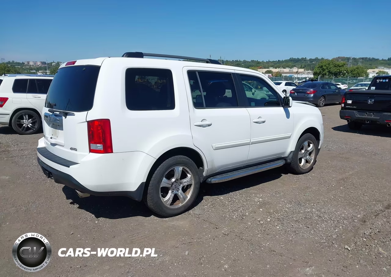 2012 Honda Pilot Ex-L VIN:5FNYF4H55CB025569 - 4
