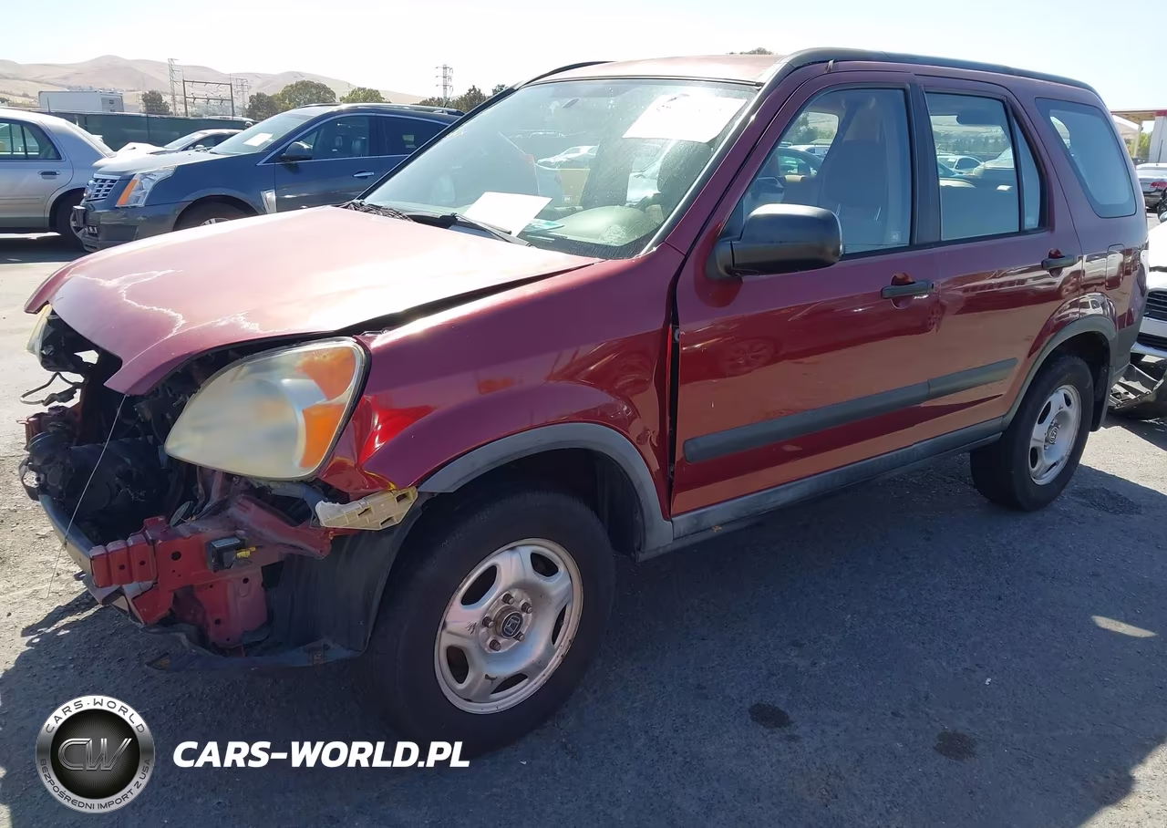 2004 Honda Cr-V Lx VIN:JHLRD68444C015906 - 2
