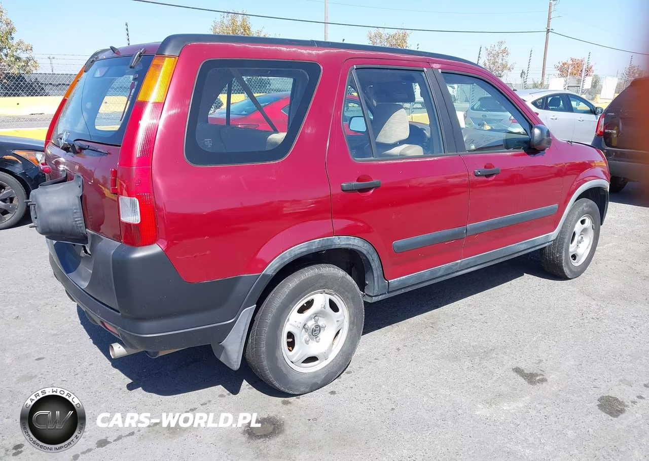 2004 Honda Cr-V Lx VIN:JHLRD68444C015906 - 4