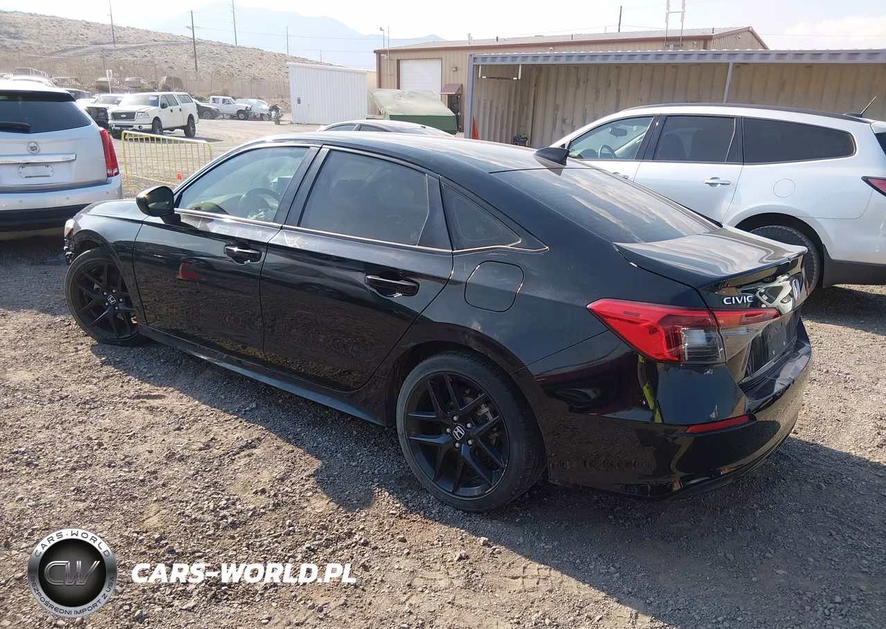 2022 Honda Civic Sport VIN:2HGFE2F54NH574910 - 3