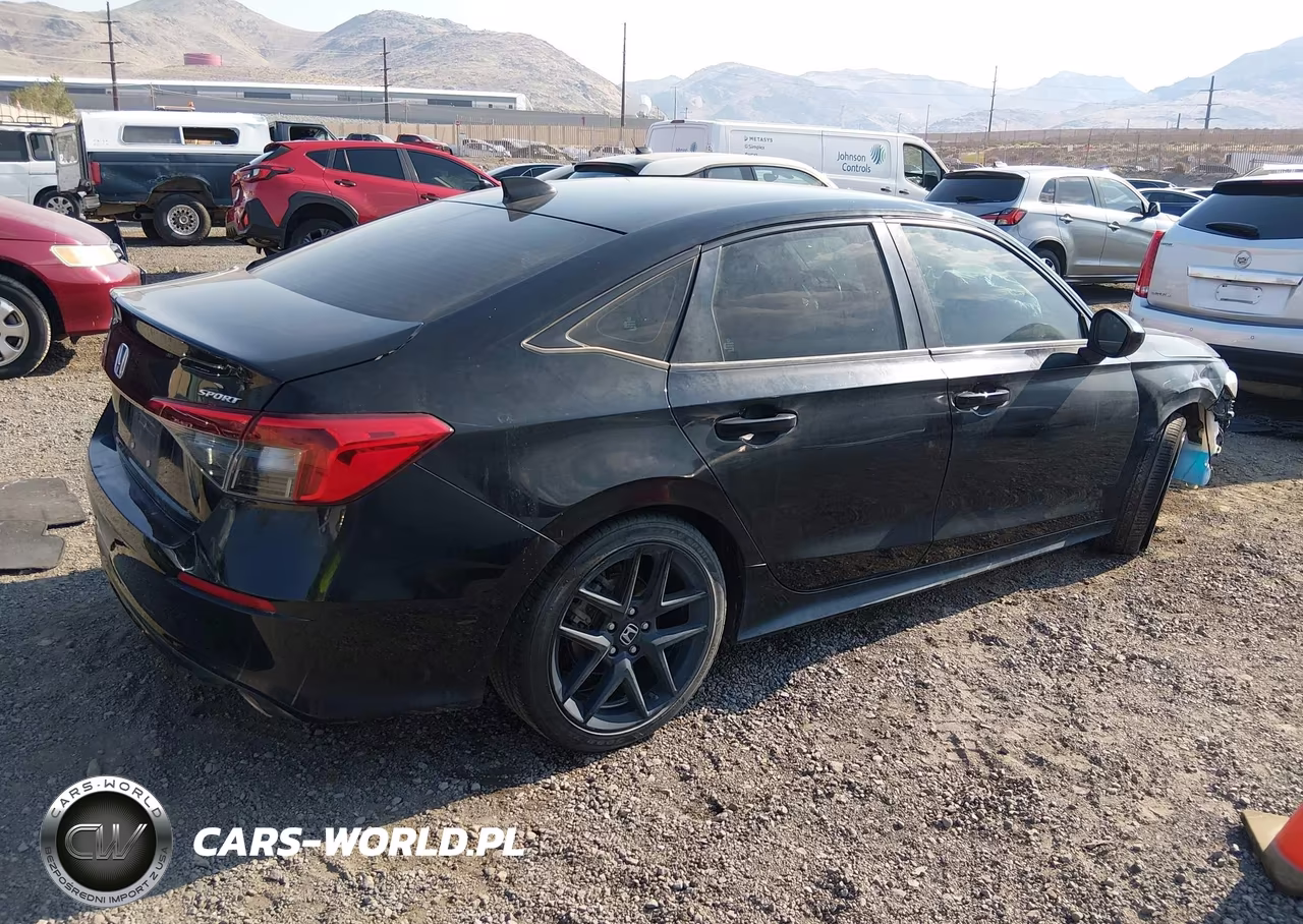 2022 Honda Civic Sport VIN:2HGFE2F54NH574910 - 4