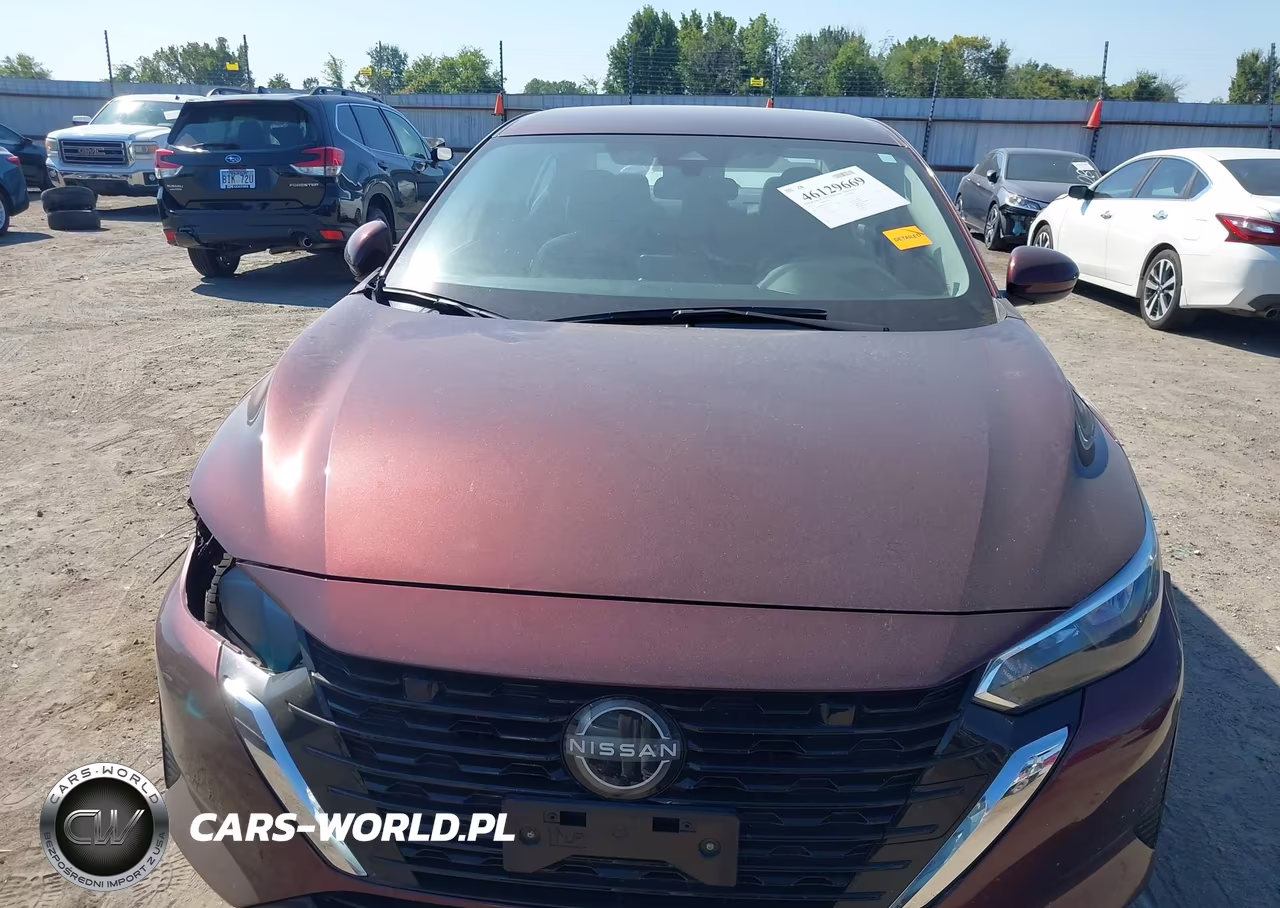 2025 Nissan Sentra Sv VIN:3N1AB8CV2SY213743 - 12