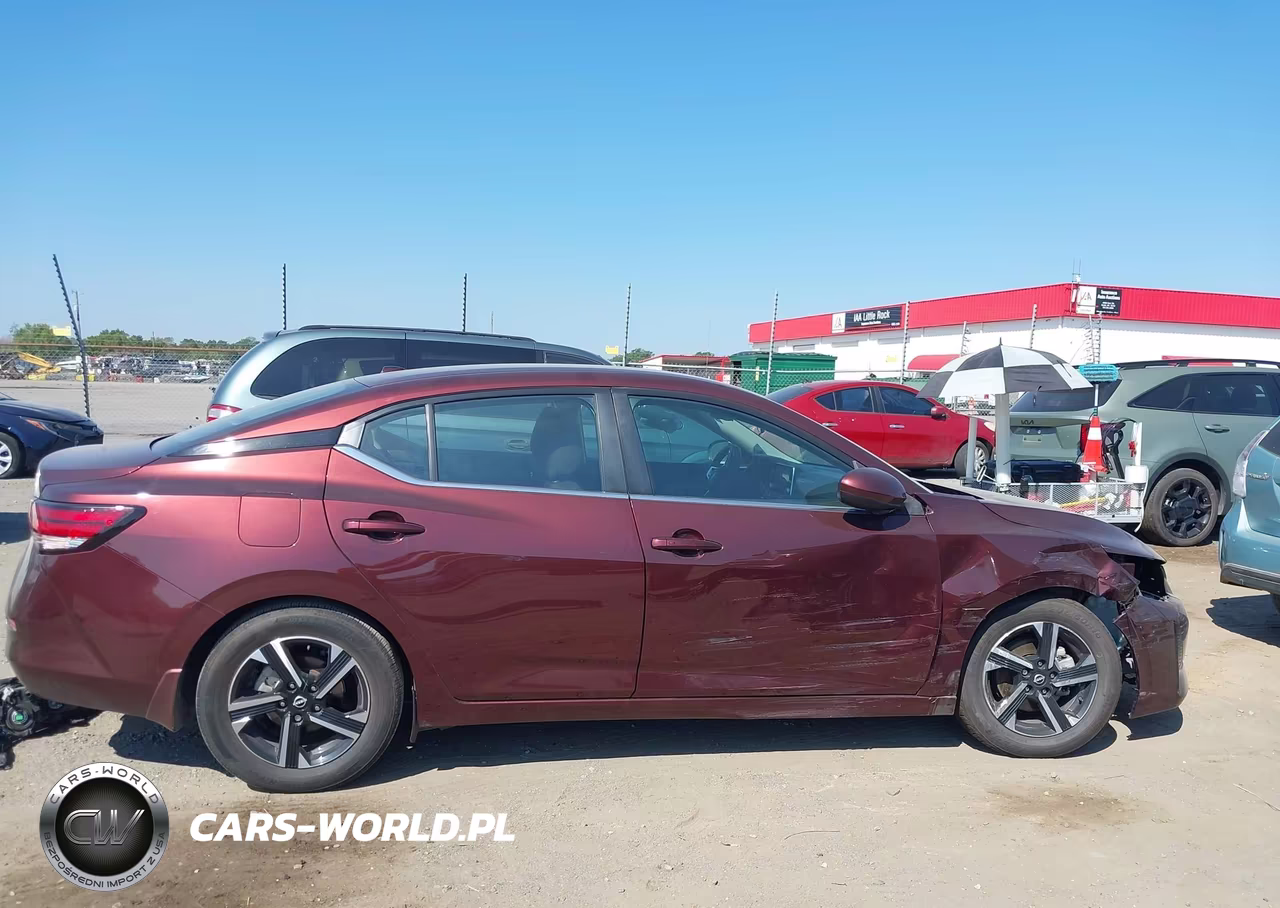 2025 Nissan Sentra Sv VIN:3N1AB8CV2SY213743 - 13