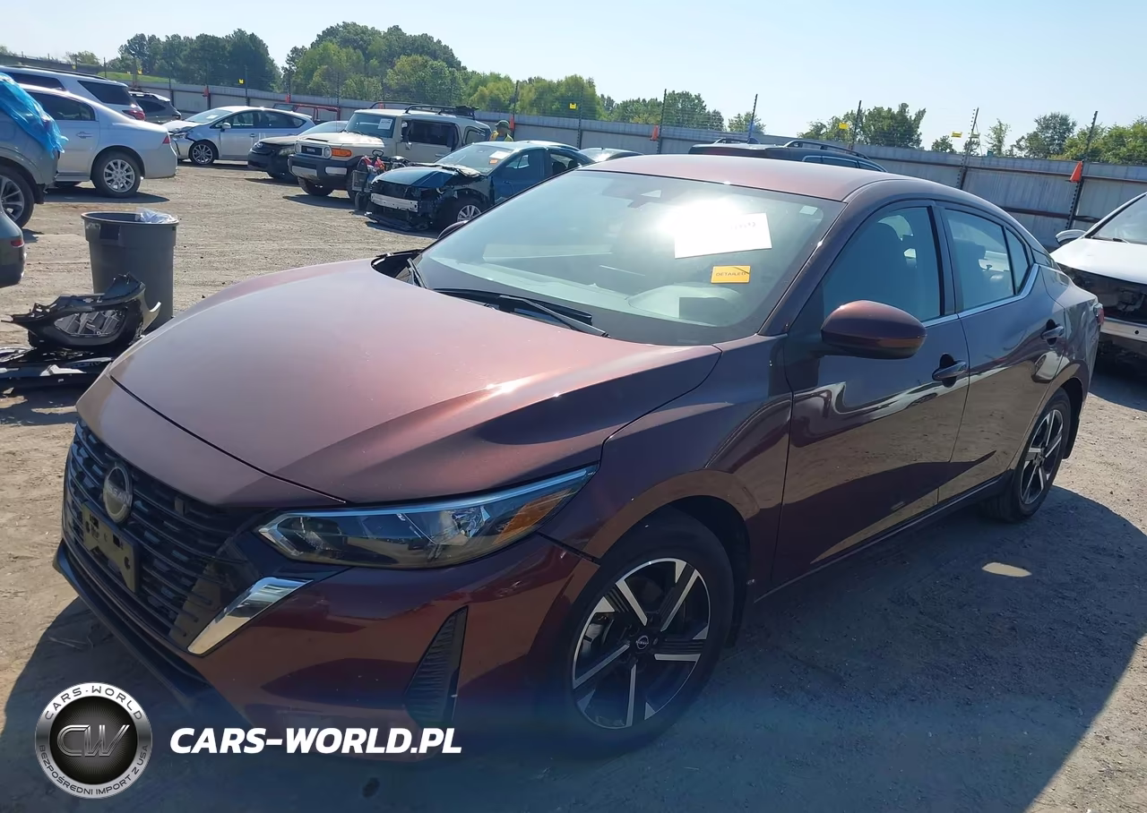2025 Nissan Sentra Sv VIN:3N1AB8CV2SY213743 - 2