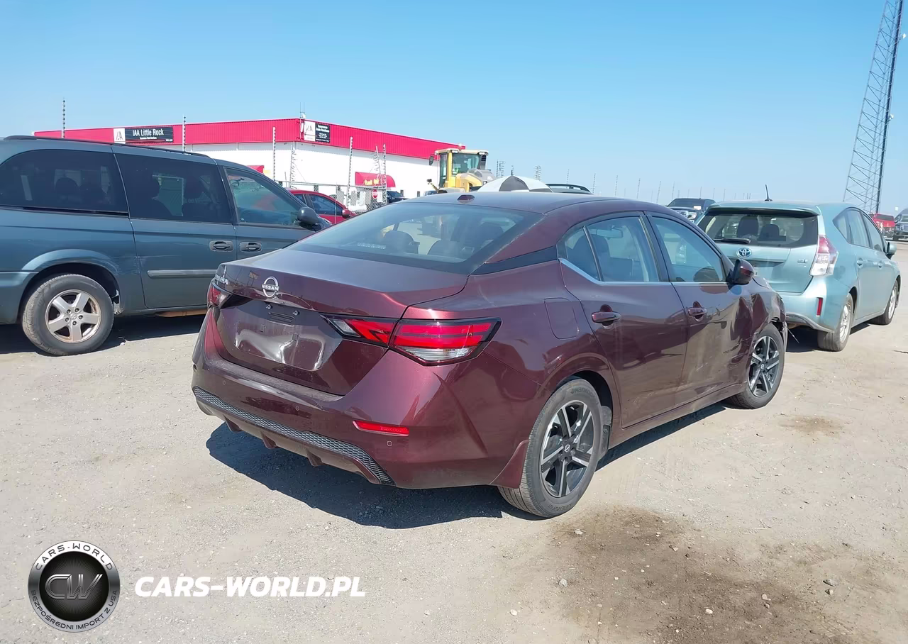 2025 Nissan Sentra Sv VIN:3N1AB8CV2SY213743 - 4