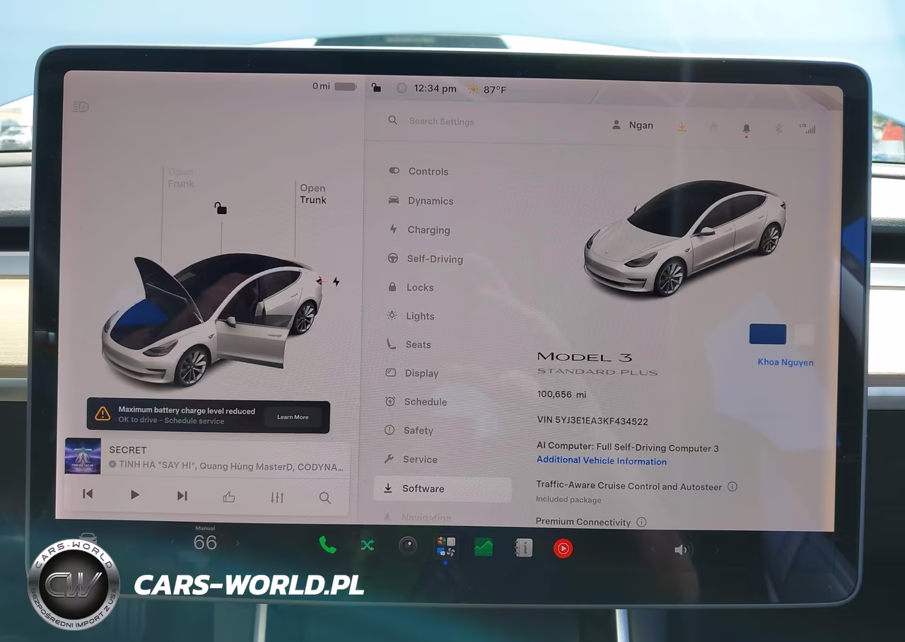 2019 Tesla Model 3 Long Range-Mid Range-Standard Range-Standard Range Plus VIN:5YJ3E1EA3KF434522 - 7