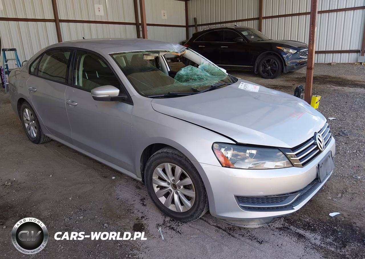 2012 Volkswagen Passat 2.5L S VIN:1VWAP7A36CC005365 - 1