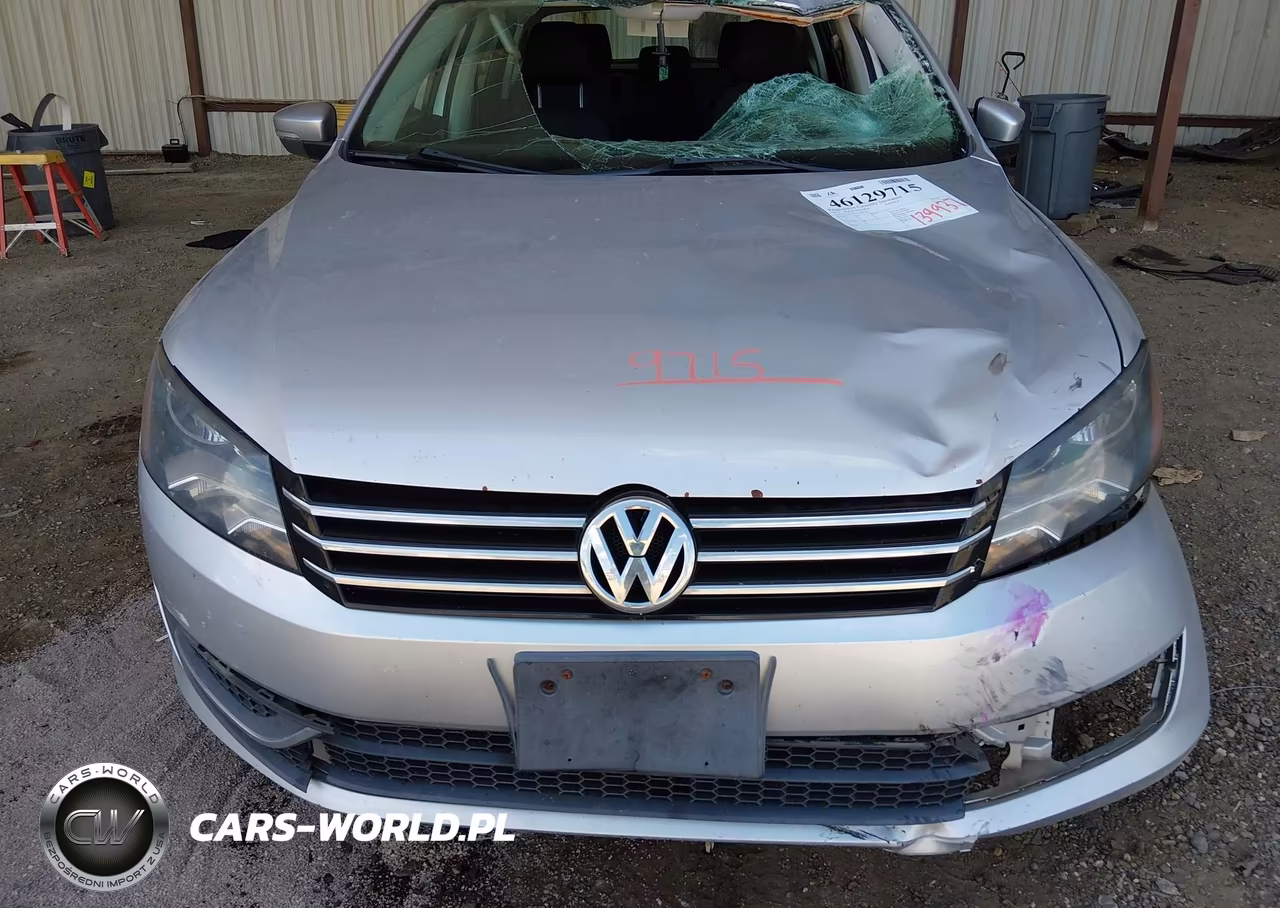 2012 Volkswagen Passat 2.5L S VIN:1VWAP7A36CC005365 - 12