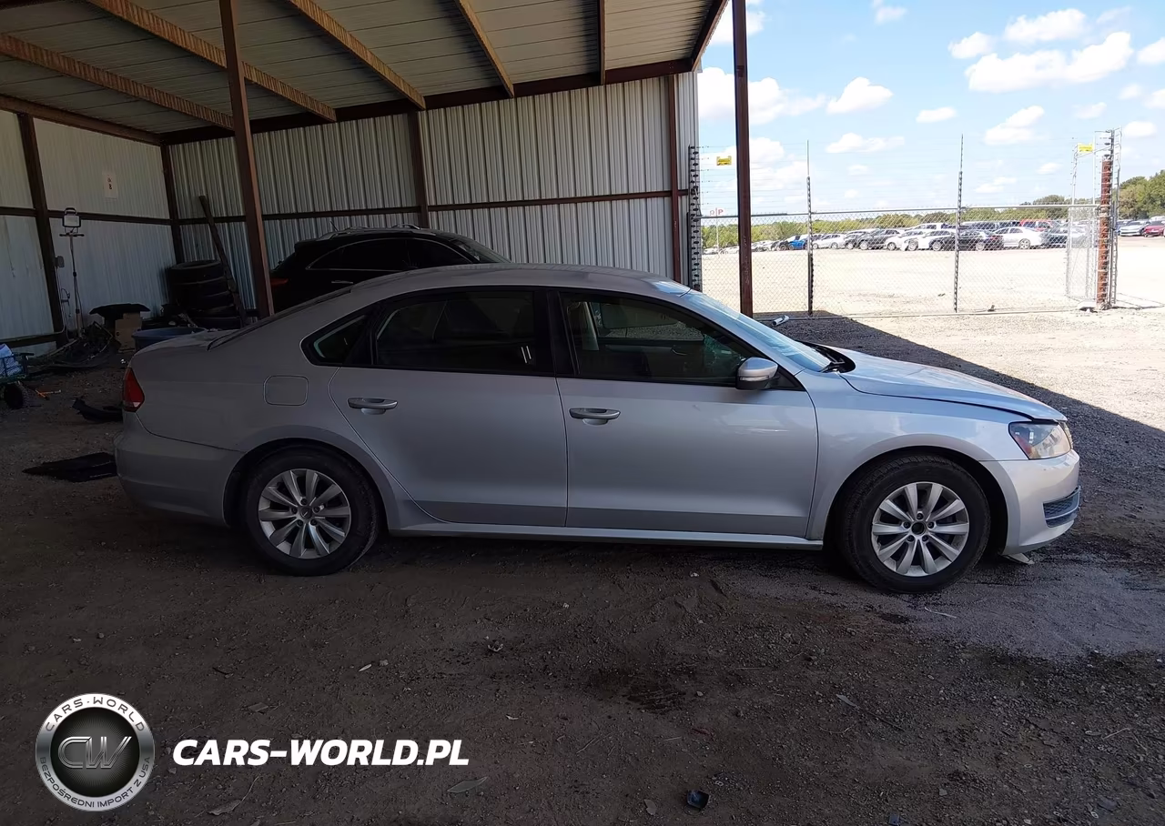 2012 Volkswagen Passat 2.5L S VIN:1VWAP7A36CC005365 - 13
