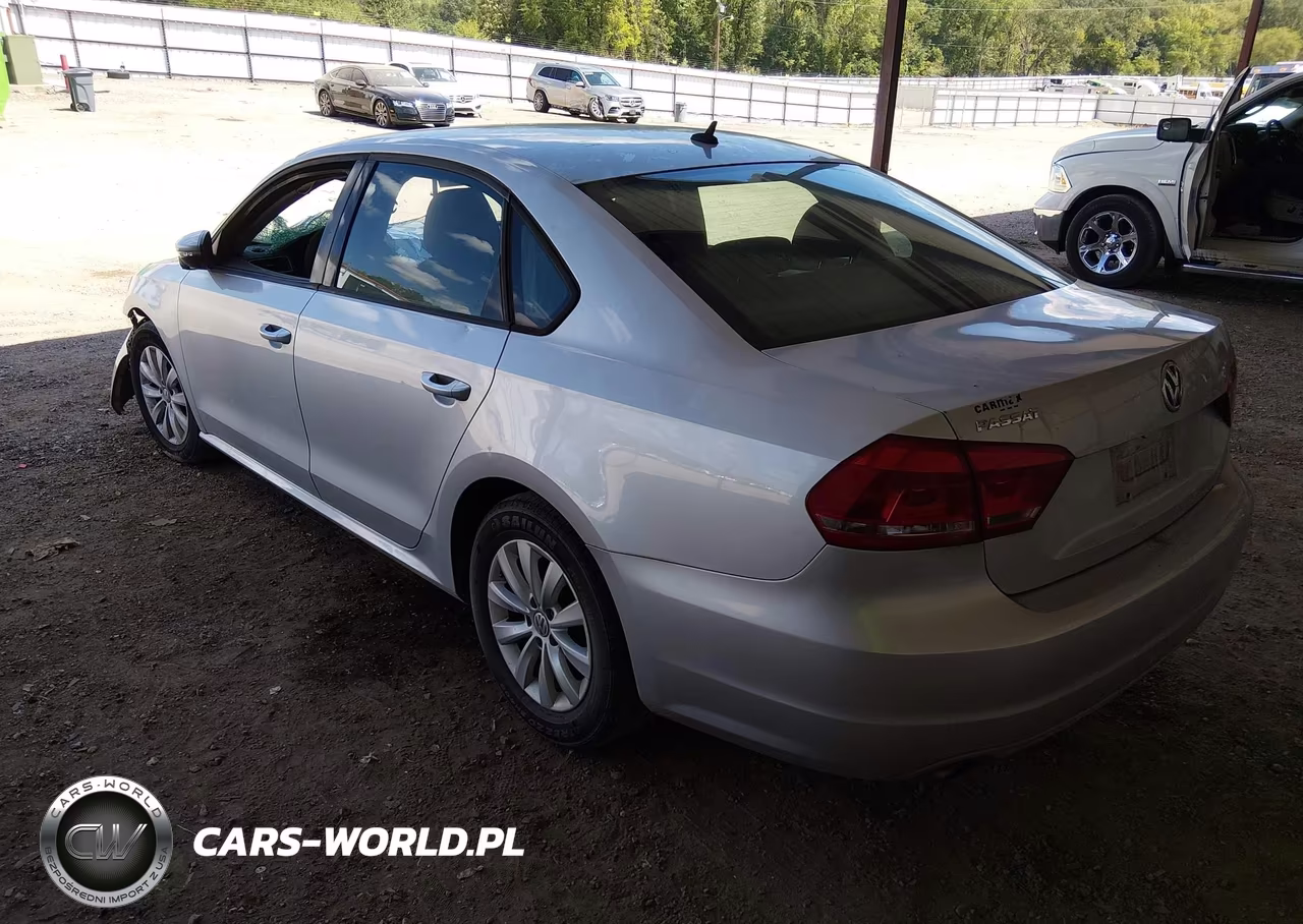 2012 Volkswagen Passat 2.5L S VIN:1VWAP7A36CC005365 - 3