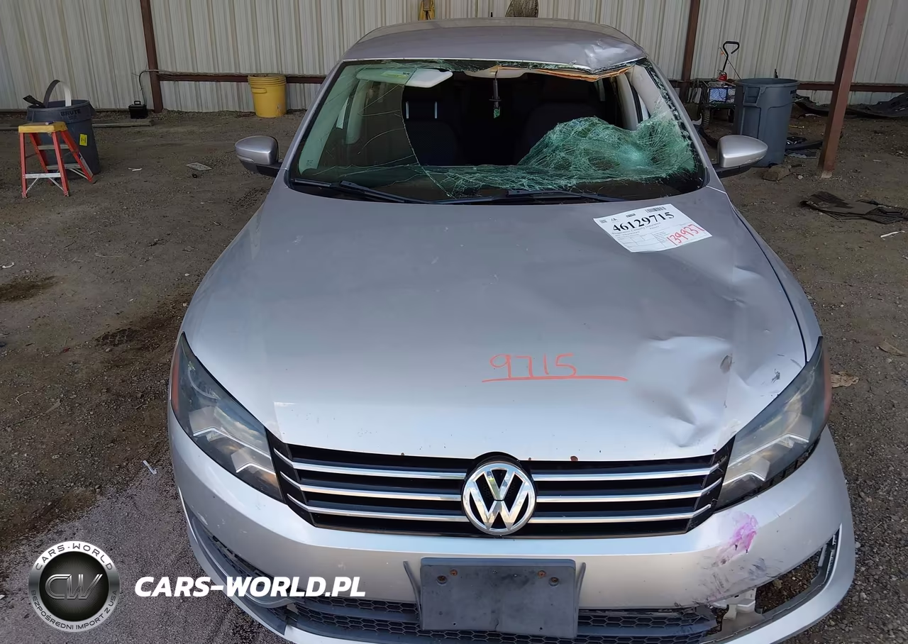 2012 Volkswagen Passat 2.5L S VIN:1VWAP7A36CC005365 - 6
