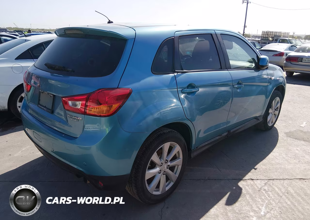 2014 Mitsubishi Outlander Sport Es VIN:4A4AP3AU7EE009980 - 4