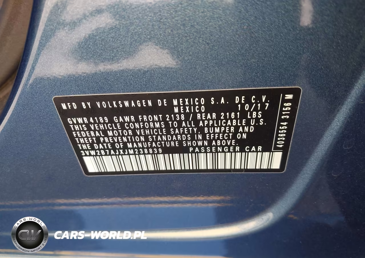 2018 Volkswagen Jetta 1.4T S VIN:3VW2B7AJXJM238839 - 9