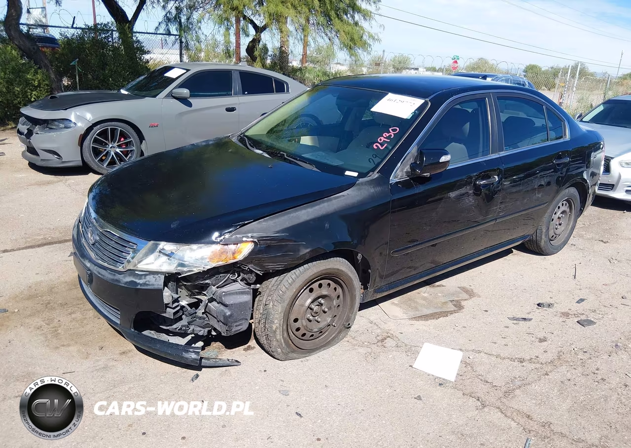2010 Kia Optima Lx VIN:KNAGG4A81A5414430 - 2